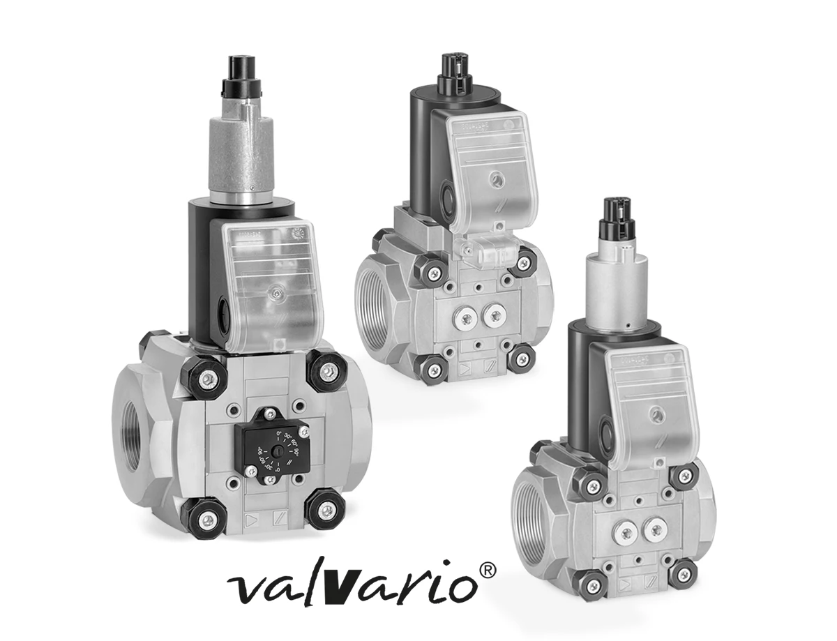 Válvula solenoide VAA para aire