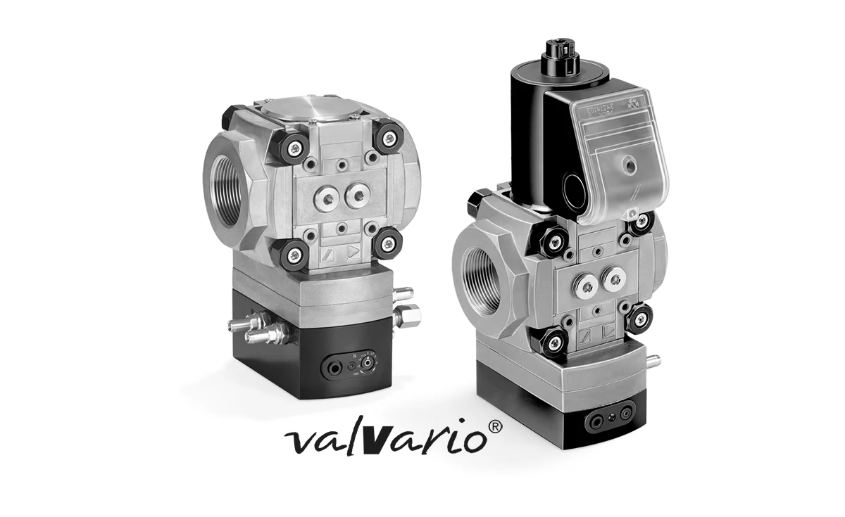 Reguladores de presión VAD-VAG-VAH-VAV con válvula solenoide